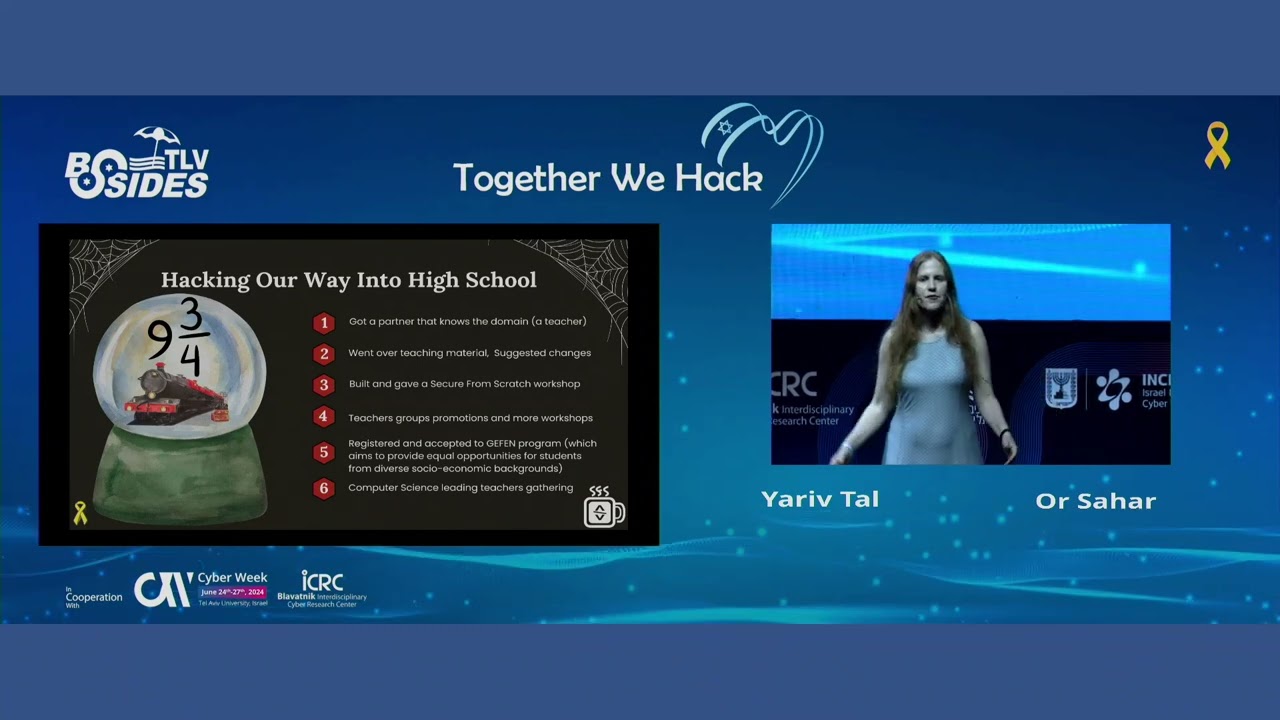 BSidesTLV 2024 - Hacking Secure Coding into Highschool Education