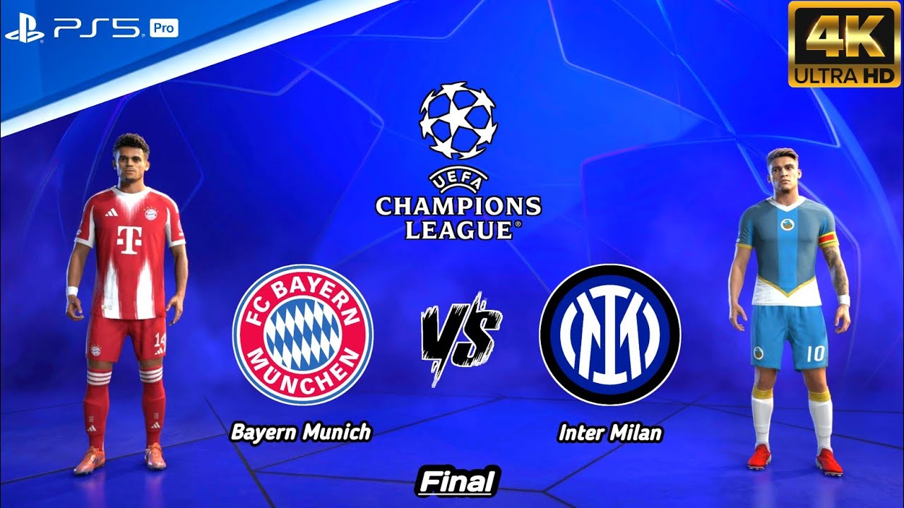 EA FC 26 - Bayern Munich Vs Inter Milan Ft. Lautaro, Diaz | Champions League Final [PS5™PRO 4K]