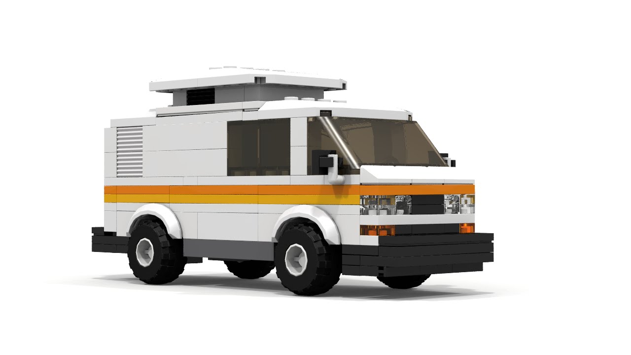 LEGO Volkswagen T3 Camper Van Building Instructions