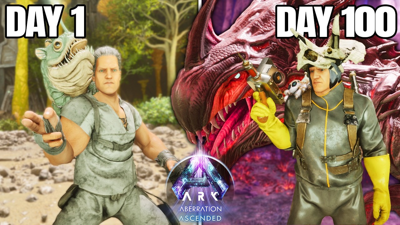 【ARK/ASA総集編】地下世界で100日間サバイバル！【ARK: Survival Ascended】【100DAYS】【アベレーション】