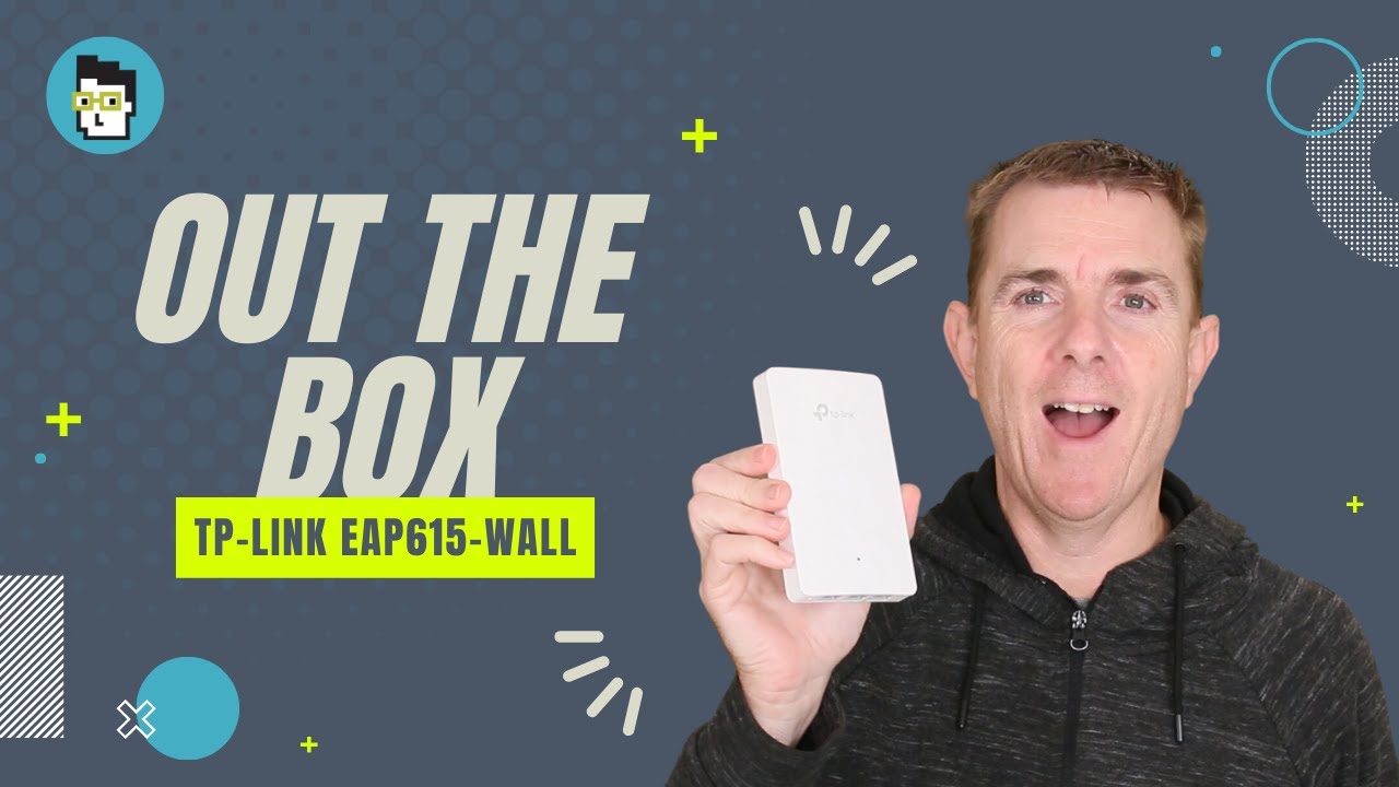 Серия Out the Box — настенная беспроводная точка доступа TP-Link EAP615 с 6 портами