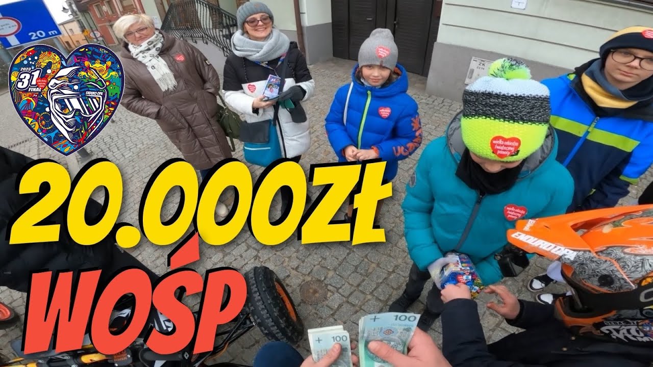 Wrzuciliśmy 20.000zł do puszki na WOŚP - Reakcja Wolontariuszy / Przewiozłem Panią zepsutym quadem