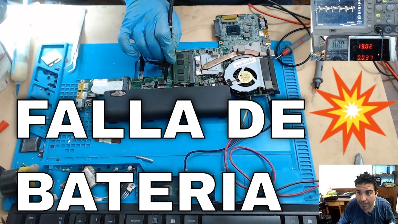 LAPTOP NO CARGA. Algunas fallas relacionadas con la bateria. Que pudiera ser?