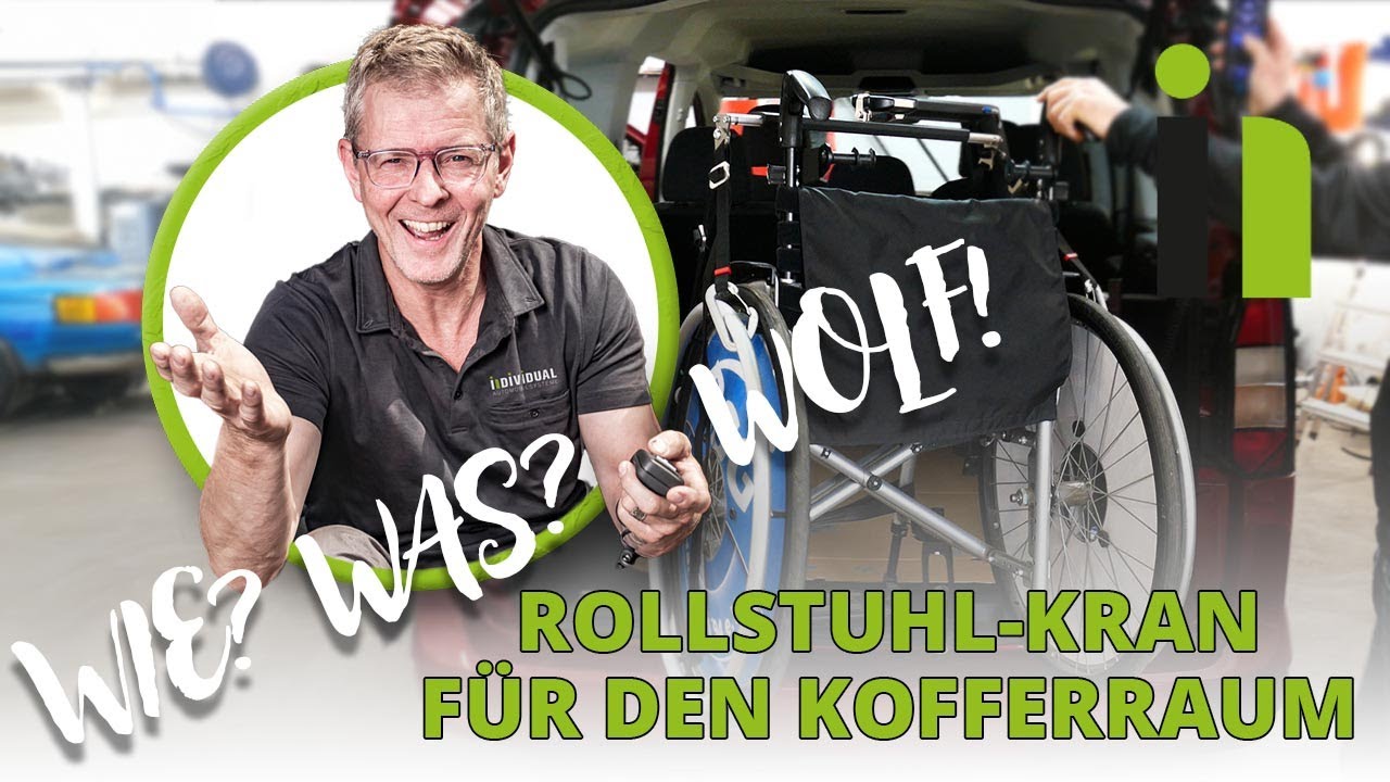 Rollstuhlkran für den Kofferraum | Rollstuhlverladesystem Smart Lifter [2024]