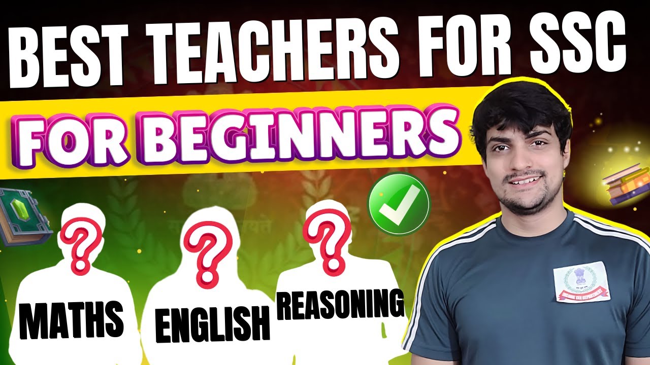 Best Teachers for SSC Exams 2025 - SSC CGL, CHSL, CPO, MTS, STENO, MTS etc. | Weeshal Singh
