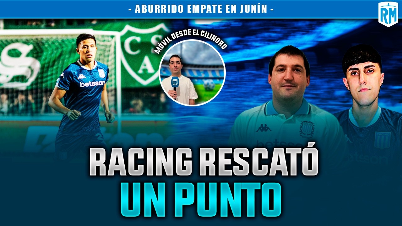 🔥 RACING EMPATÓ JUGANDO MAL + 🤔 ¿SE DESTACÓ ALGÚN JUGADOR?