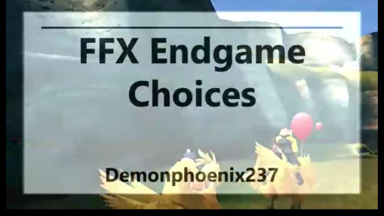 Обсуждение финальной версии Final Fantasy X