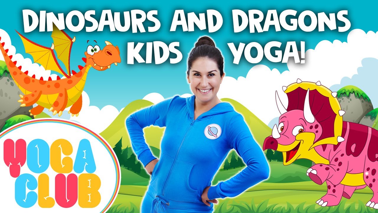 Dinosaurs and Dragons! 🦖 Yoga Club (Week 15) | Cosmic Kids