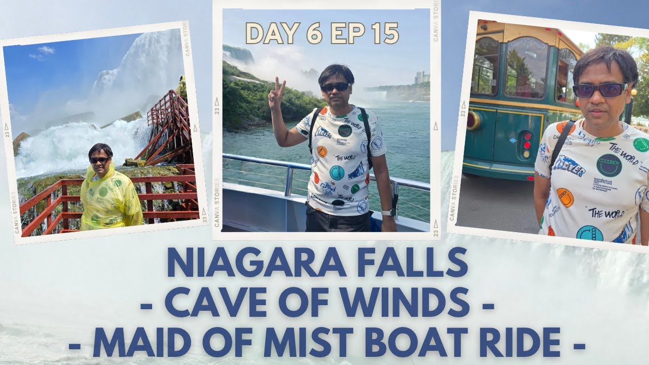 Niagara Falls New York things to do | Maid of Mist & Cave of Winds
