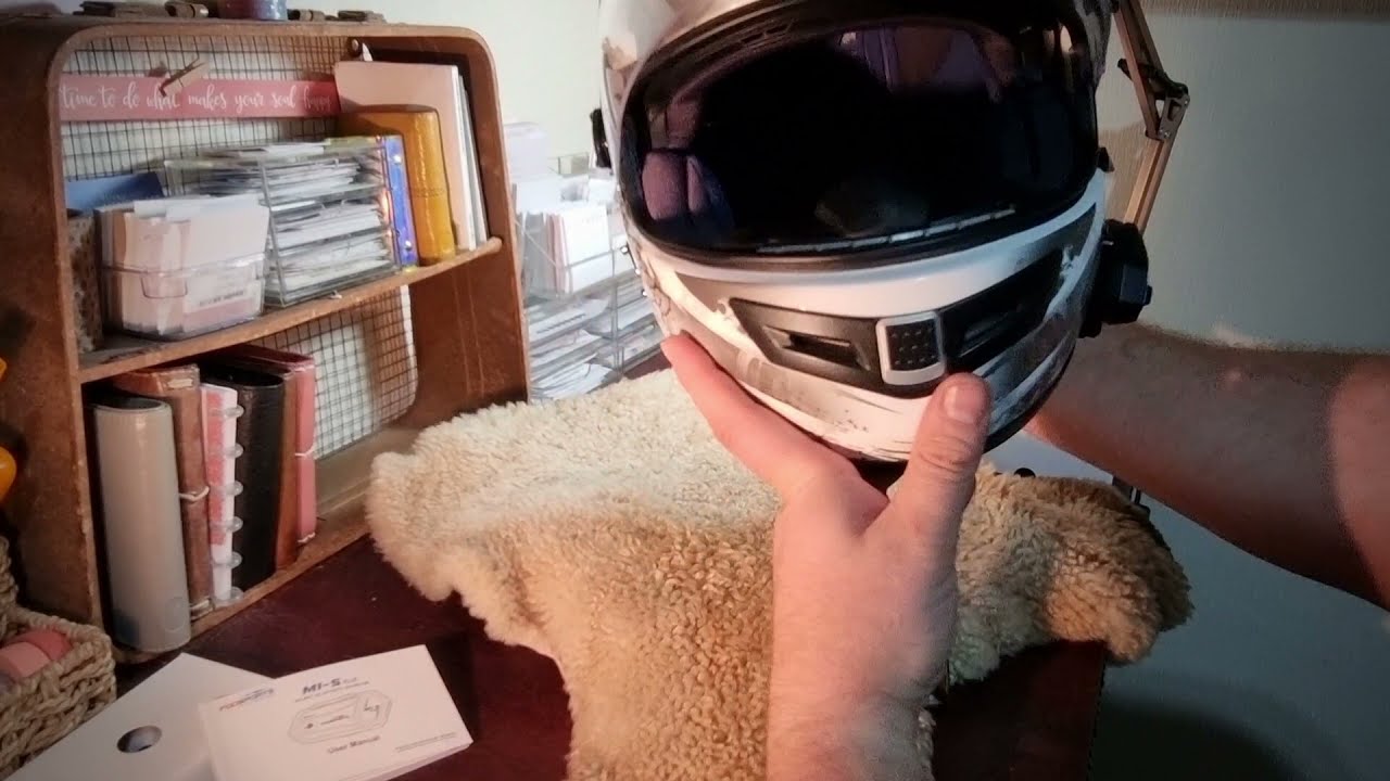 FODSports M1-S plus Bluetooth helmet headset Install and review. £90 Amazon headset is it worth it?