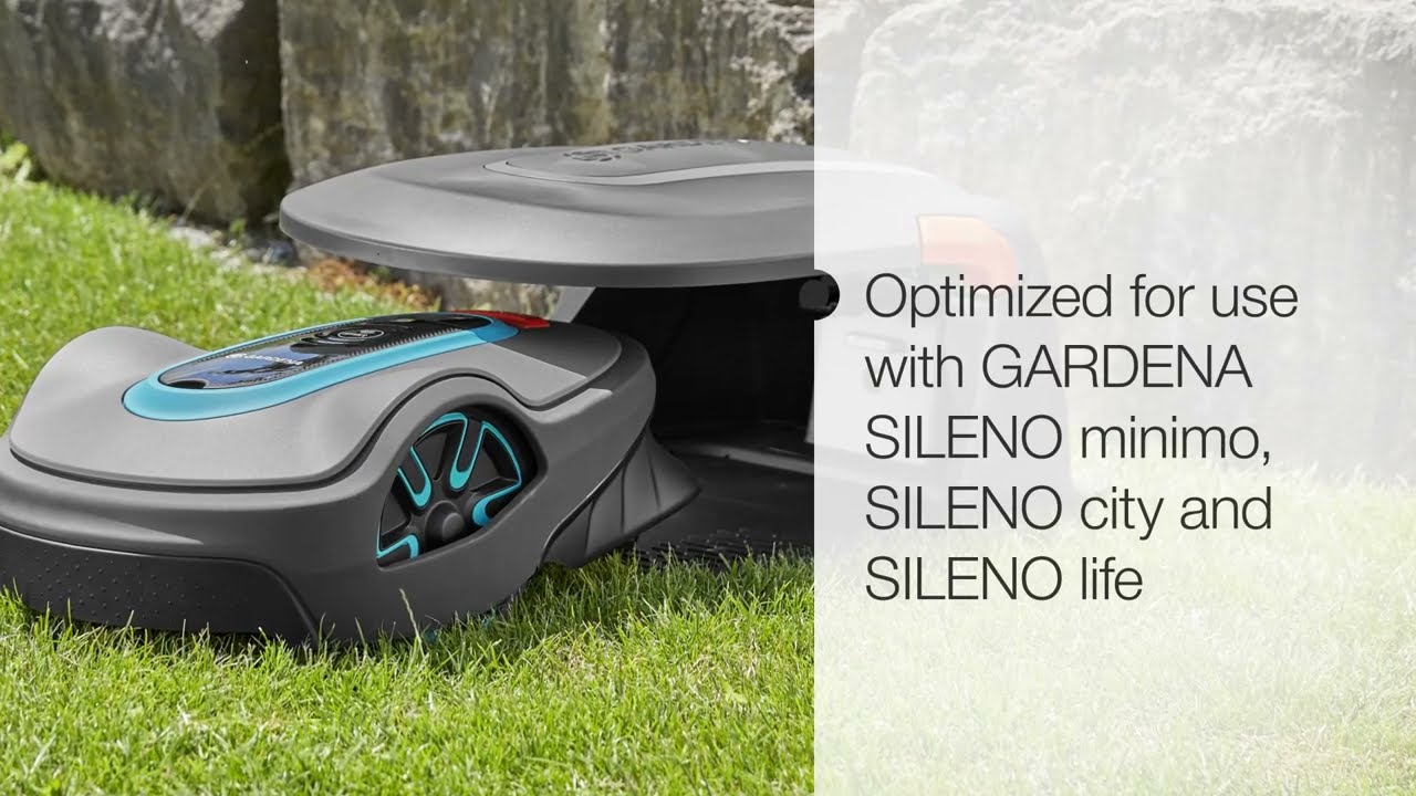 Garage offers your SILENO minimo, city 250, or life 750 robotic lawnmower extra protection