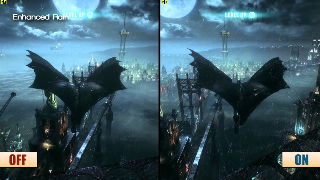 Batman Arkham Knight PC Gameworks Graphics Frame Rate Analysis