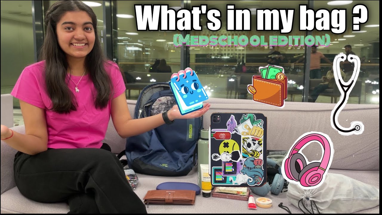 What's in My Bag as medical student!?#medschool #mbbsabroad #neet2024