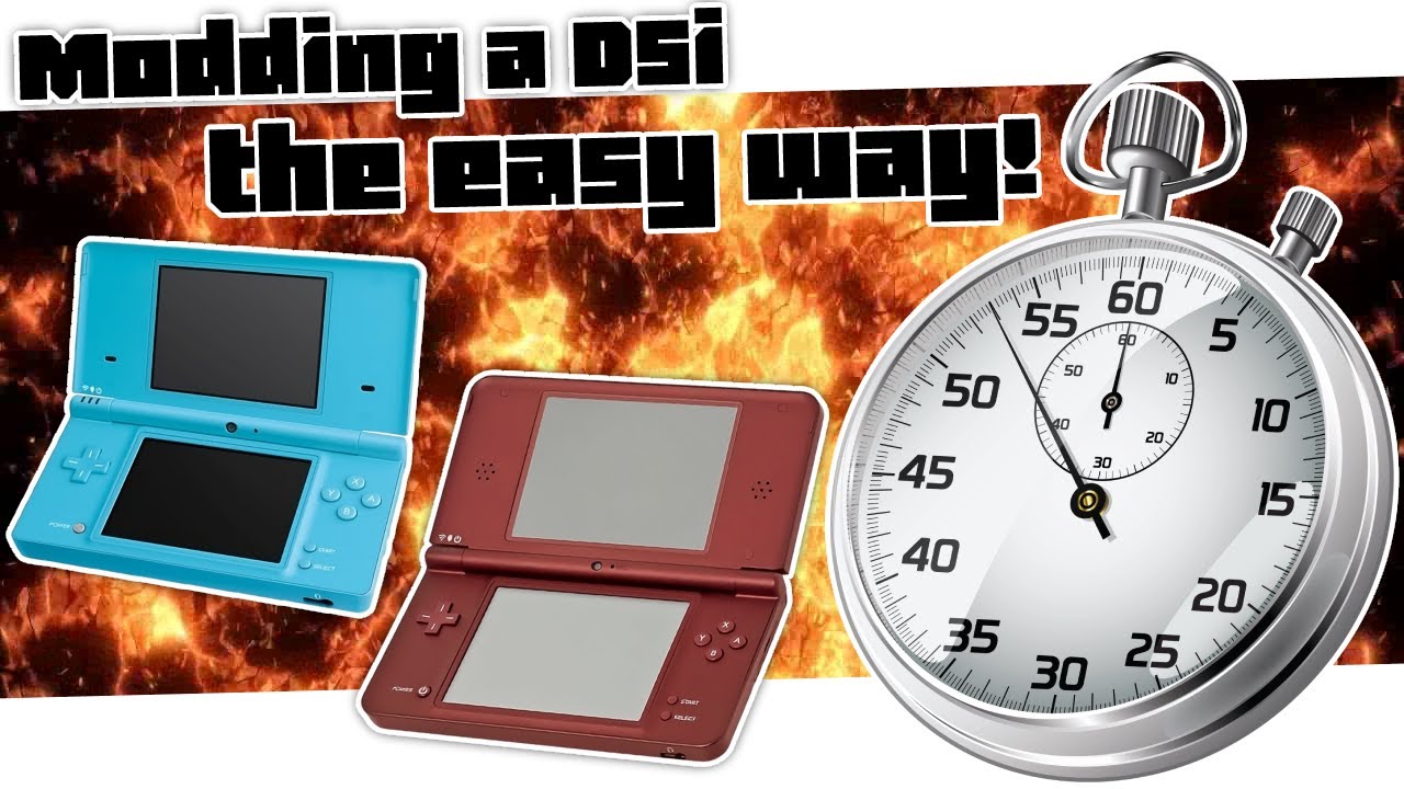 Легкий способ модифицировать DSi! // Модинг стал проще!