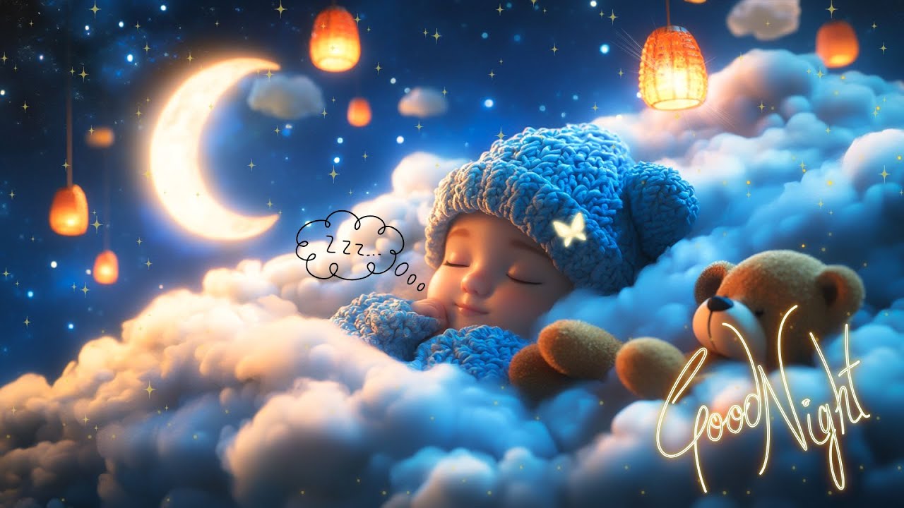 Baby Sleep Music All Night 🌙 Soft Lullabies 🍼 Peaceful Deep Sleep for Babies