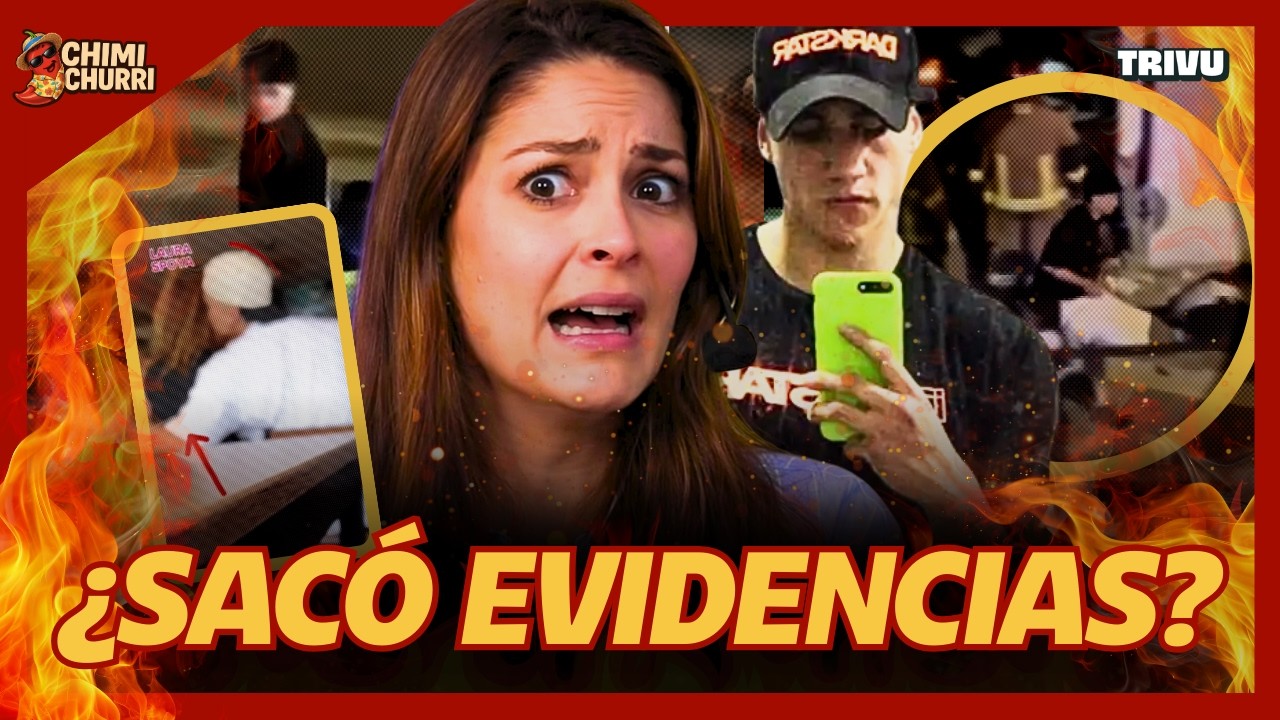 JOVEN ES VISTO SACANDO OBJETOS DE LA CAMIONETA CHOCADA DE LAURA SPOYA | CHIMI CHURRI💋