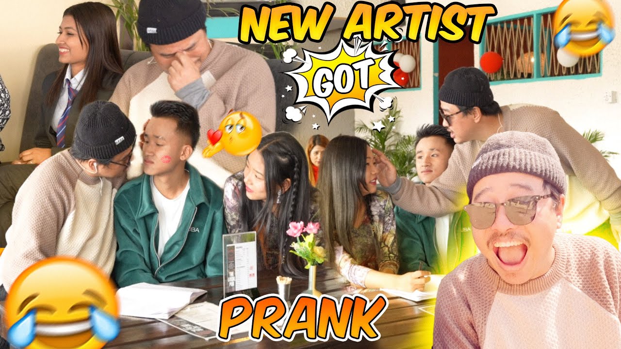 nepali prank | new artist got pranked | artist prank/video shoot prank| funny/comedy alish rai prank