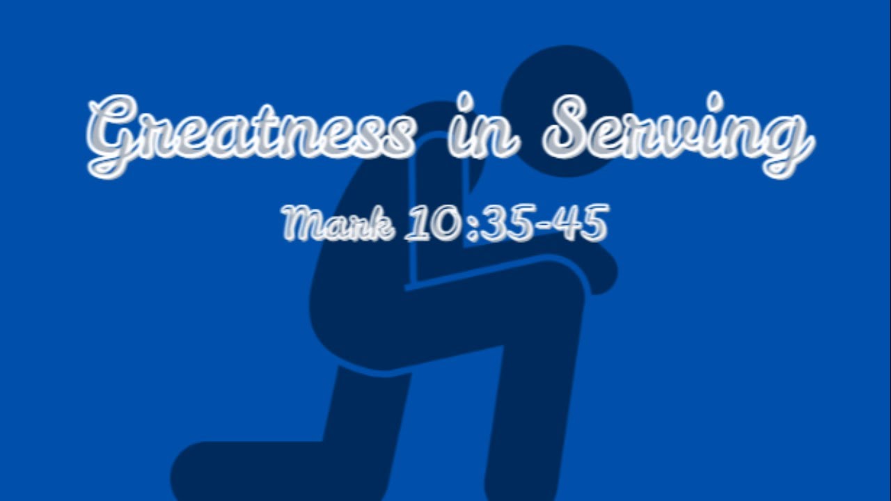 Greatness in Serving
