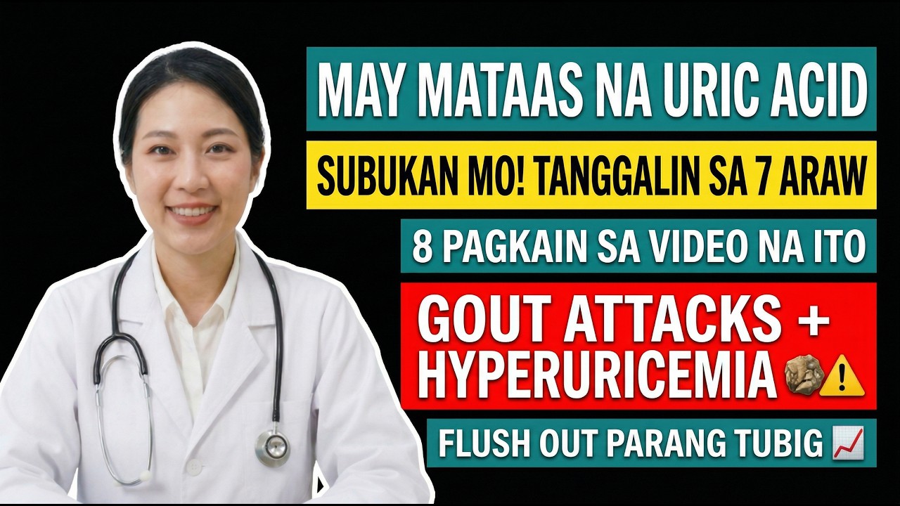 8 Pagkain Para TANGGALIN ang Lahat ng URIC ACID sa Loob ng 7 Araw — Subukan MO!