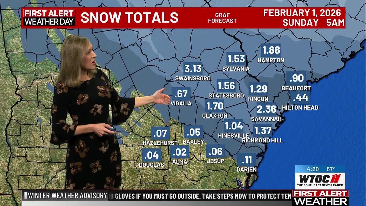 Jamie Ertle's 1/30/26 forecast: A historic snow day Saturday with dangerous cold Sunday