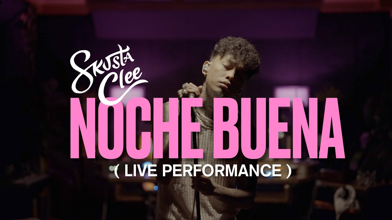 Skusta Clee - NOCHE BUENA (LIVE STUDIO PERFORMANCE) Saucy Island