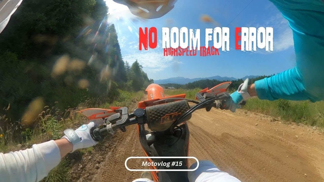 NO ROOM for ERROR!! /This Track is Highspeed! /Motovlog #15