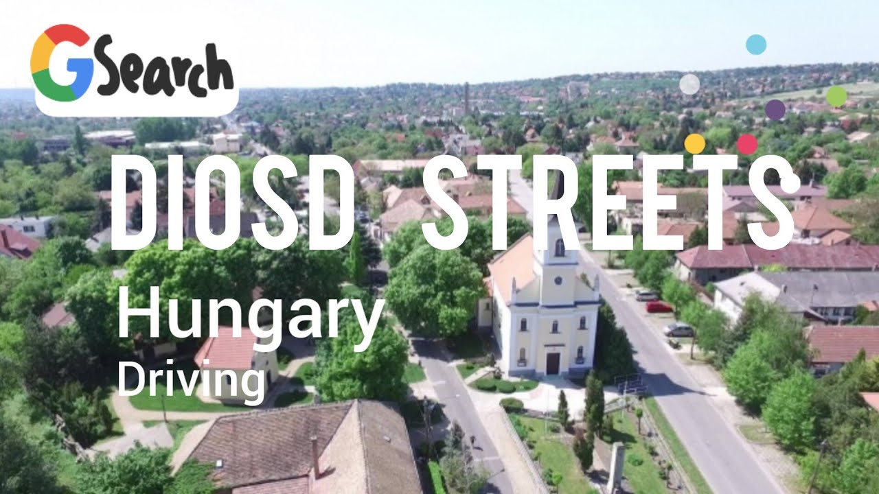 |4K| Hungary 🇭🇺 | Driving on Diosd streets | Winter 2023 | Real sounds | ASMR | GoPro | 60 fps