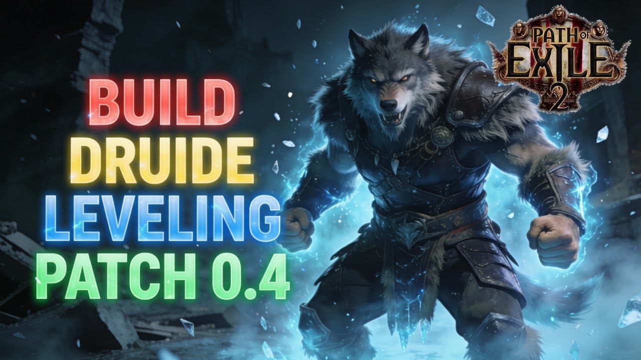 Path of Exile 2 (Patch 0.4) : Build Druide Loup Leveling 🔥