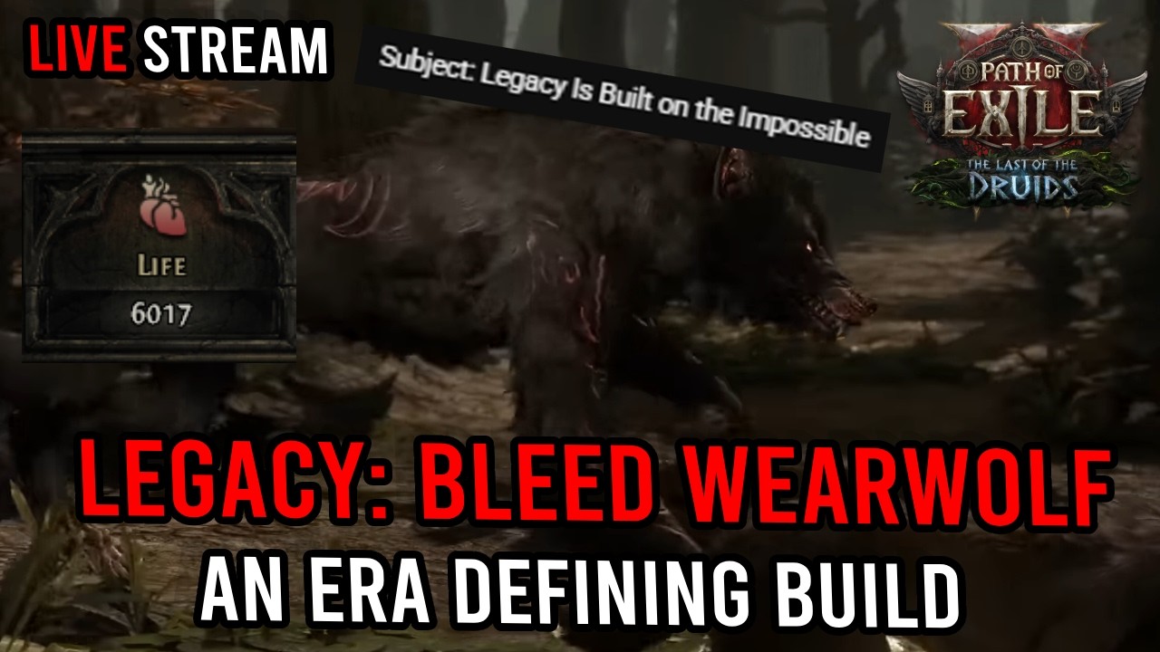 Bleed Wolf Titan Day 7 - ATD Farm and End Game Showcase - Live Stream