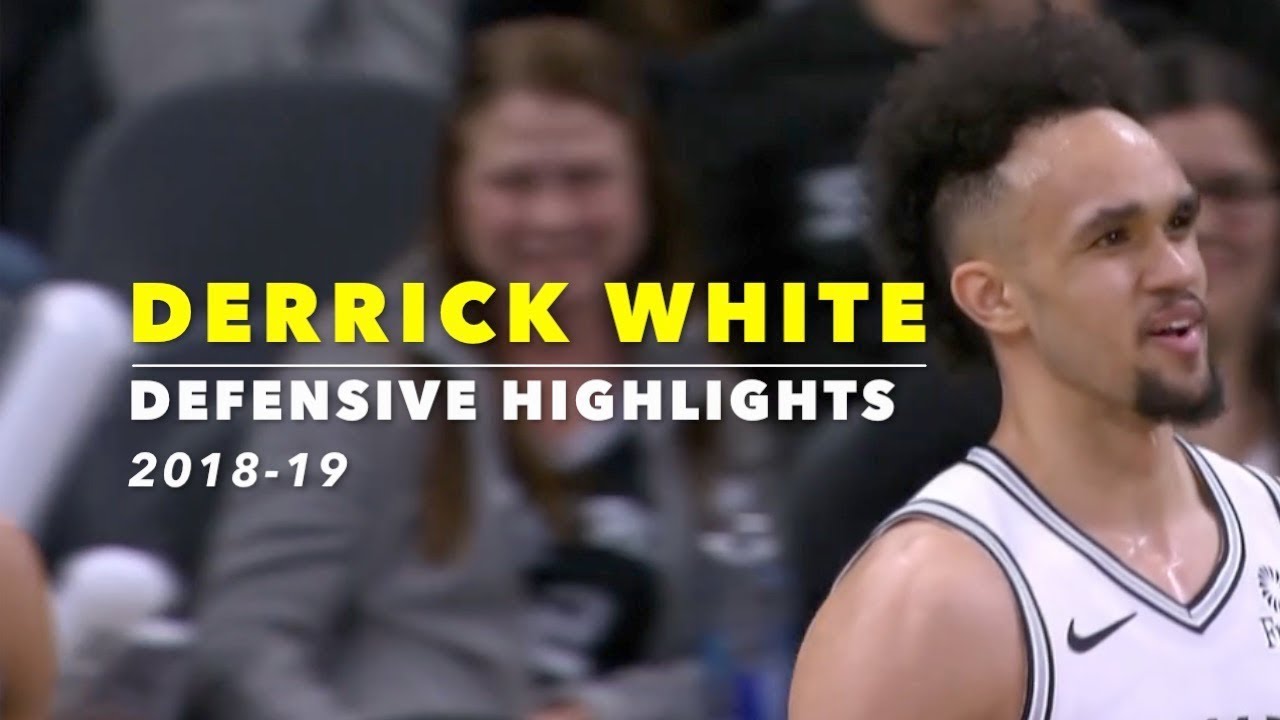 Derrick White Defensive Highlights | 2018-19