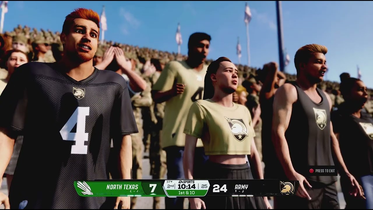 My WR had to play CB EA SPORTS College Football 26