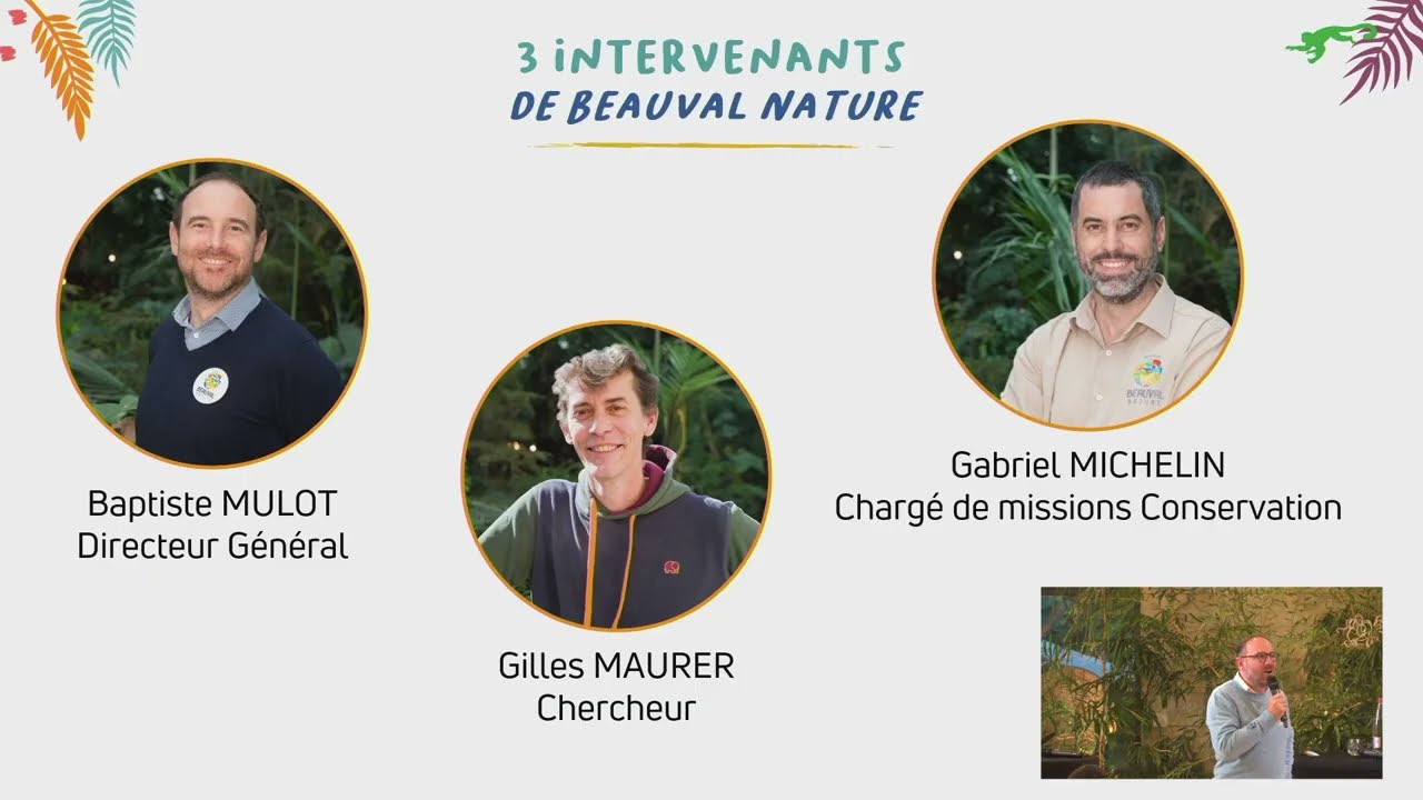 Live Conf&eacute;rence Beauval Nature : Comment cohabiter avec le vivant ?