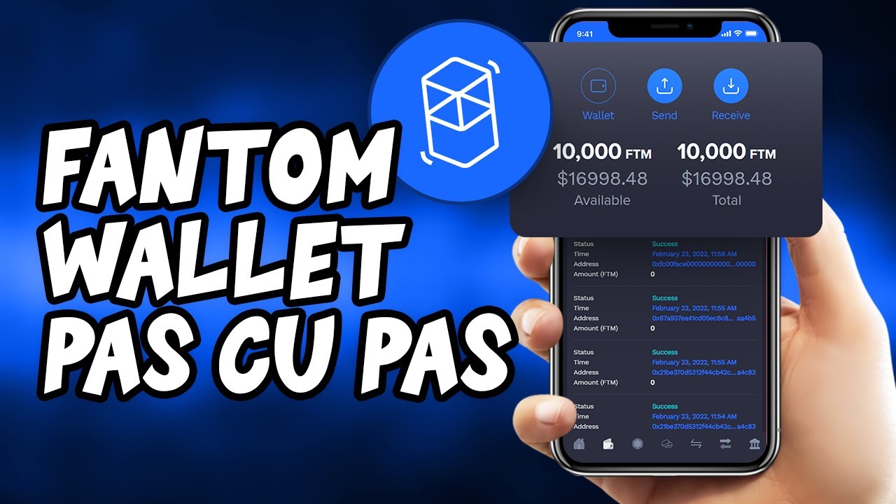 Fantom Wallet - Tutorial in romana pentru incepatori: Cum instalam si folosim fWallet / Animatie