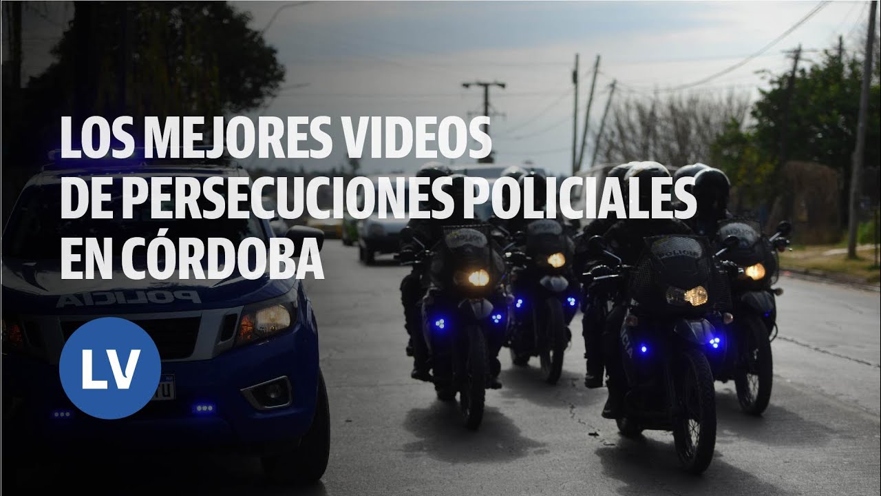 Los mejores videos de persecuciones policiales en Córdoba