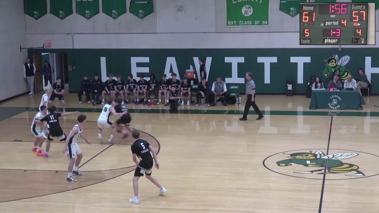 Lincoln Academy @ Leavitt Boys Basketball 12/5/25