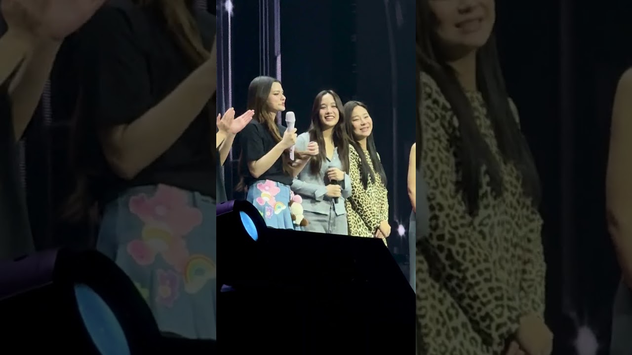 241208 birthday wishes from IDF girls @ Rebecca Solo Stage Birthday Concert