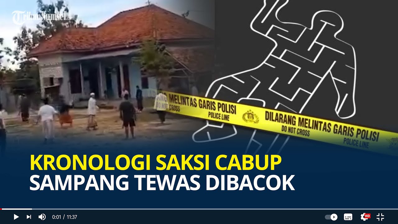Kronologi Saksi Calon Bupati Sampang Madura Tewas Dibacok & Dikeroyok, Disaksikan Warga