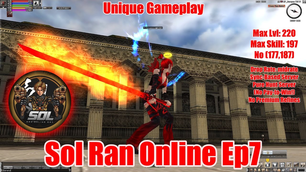 Sol Ran Online Ep7 | Review | NewLy Up Server