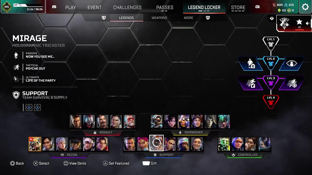 Chillin on Apex Legends