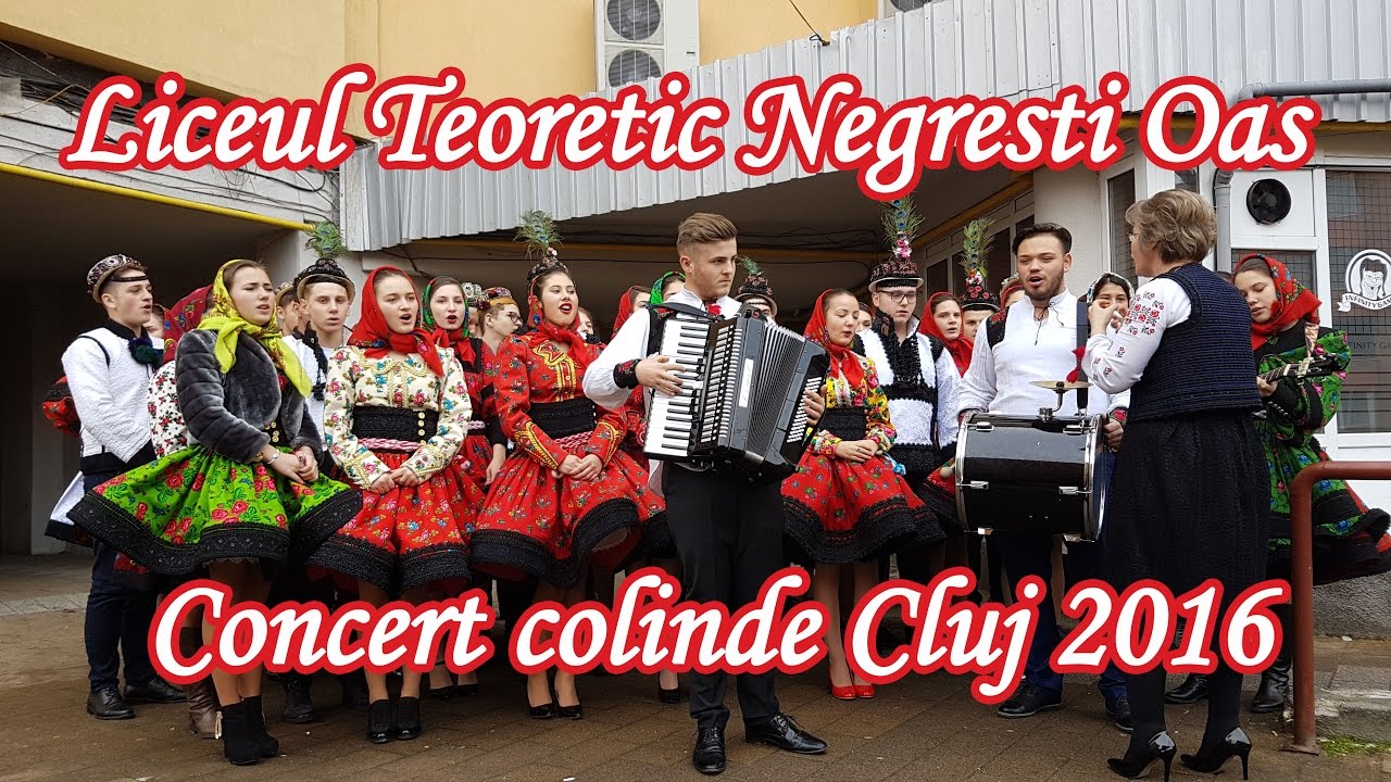 Concert Colinde Cluj 2016 - Corul de colindatori ai Liceului Teoretic Negresti Oas