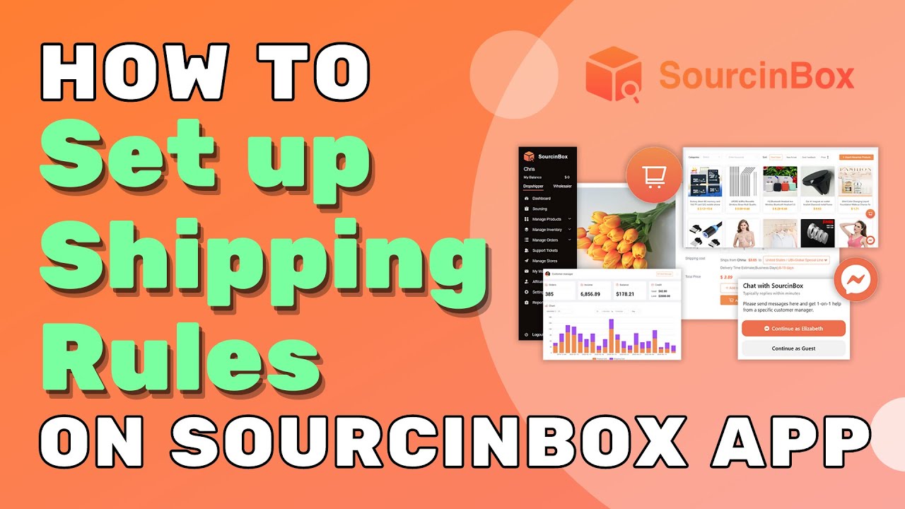 How to Set Up Shipping Rules on SourcinBox APP