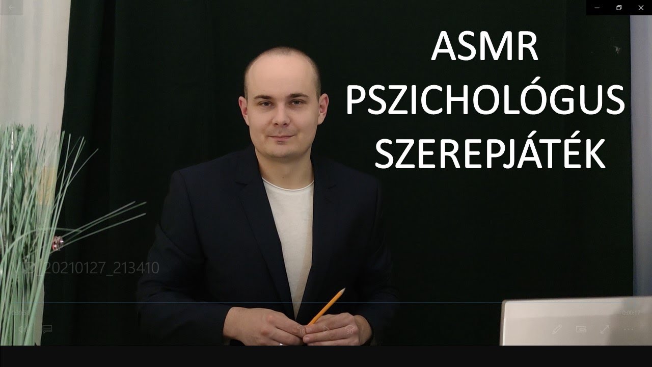 (Magyar ASMR) Pszichológus Szerepjáték 2. ASMR Psychologist Roleplay.