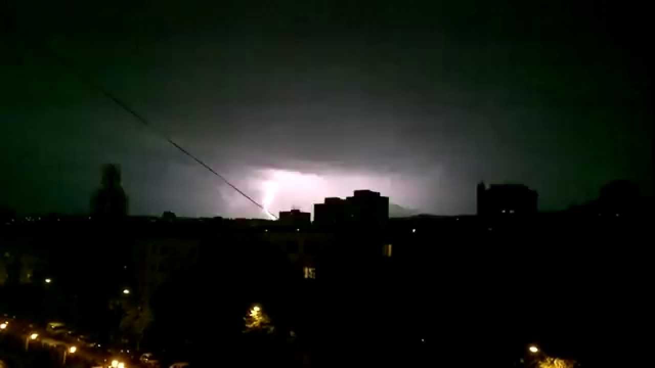 Tunete si fulgere la Cluj