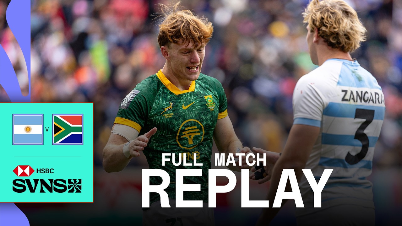 They're just TOO STRONG 💪 | Argentina v South Africa | HSBC SVNS New York 2026 | Full Match Replay