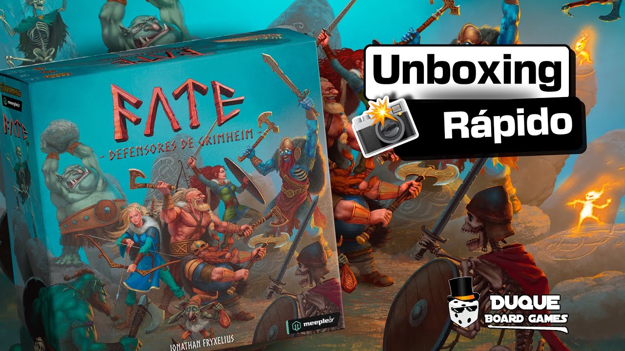 Fate: Defensores de Grimheim - Unboxing rápido