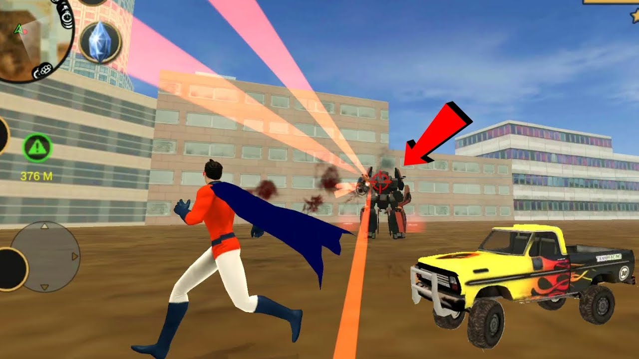 Vegas Crime Simulator - (Naxeex Superhero & Robot Car Group) -Kill Machine - Mission Complete