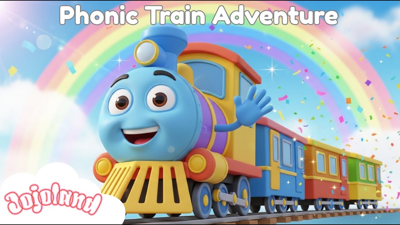 Phonic Train Adventure | Nursery Rhymes & Kid's Song