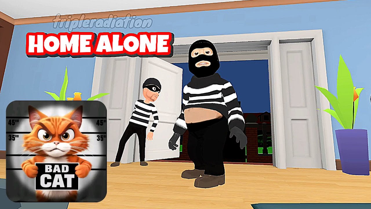 Cat chaos prankster home alone gameplay android