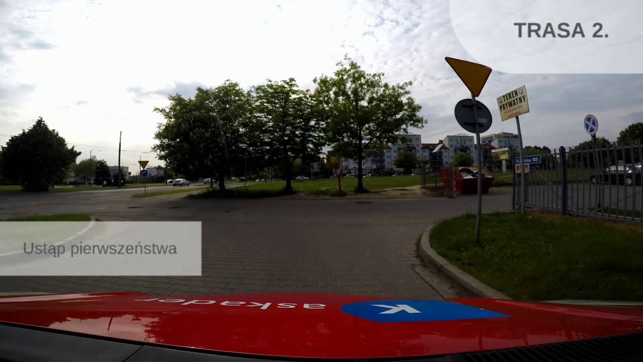 WORD - WJAZD i WYJAZD, trasy egzaminacyjne Tychy, nauka jazdy tychy OSK Kaskader