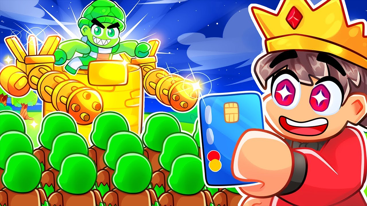 Потрать 100 000 долларов на лучшую базу защиты от зомби в Roblox!